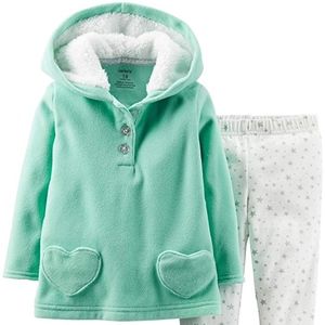{Carter's} 2-Piece Fleece Hoodie & Leggings Set